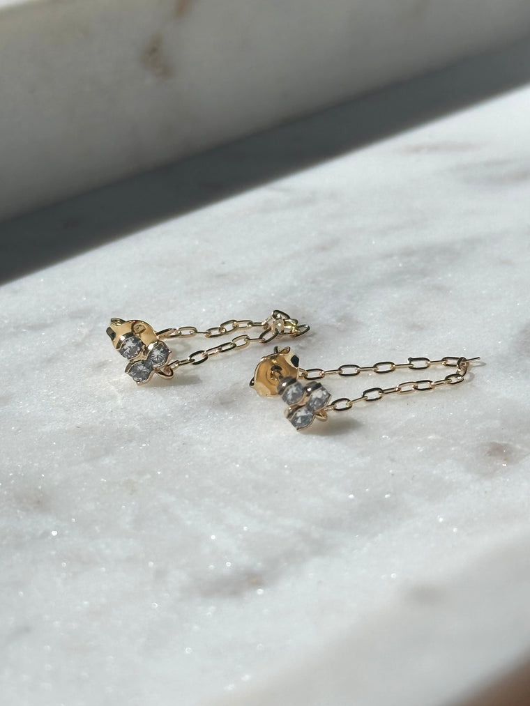 Drop Chain Earrings