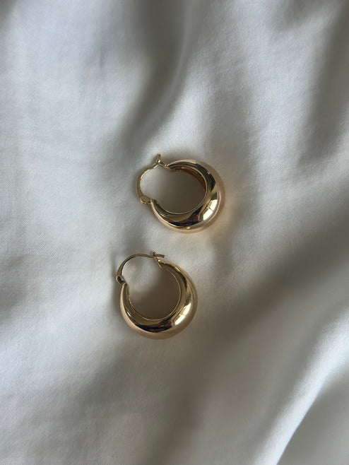 Chunky Hoop Earrings