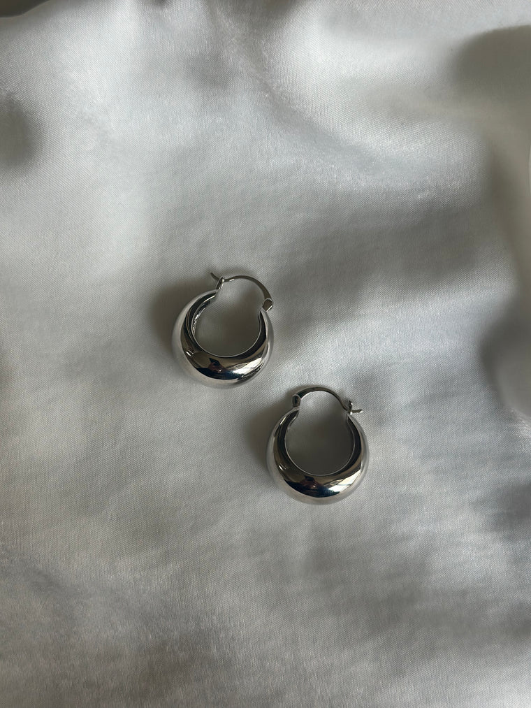 Chunky Hoop Earrings