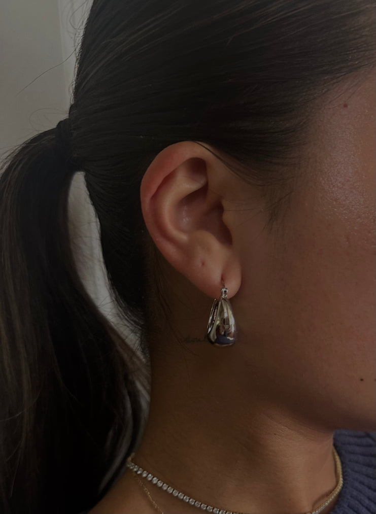 Chunky Hoop Earrings